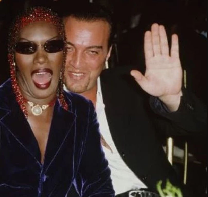 Atila Altaunbay And Grace Jones