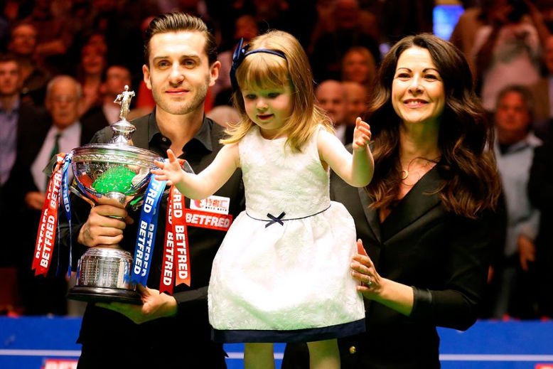 Mark Selby and Vikki Layton